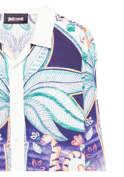 Camicia con stampa JUST CAVALLI KIDS | JBP26072CAHB INDIA DMN